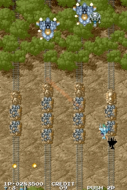 une photo d'Ã©cran de Air Duel sur Arcade